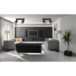 LAMPA sufitowa KINKIET ścienny oprawa SPOT 2x GU10