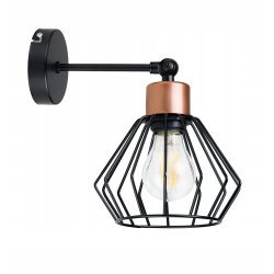LAMPA KINKIET ścienny regulowany loft BRYLANT drut