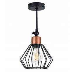 LAMPA KINKIET ścienny regulowany loft BRYLANT drut