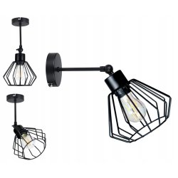 LAMPA wisząca żyrandol ruchomy loft BRYLANT drut 1