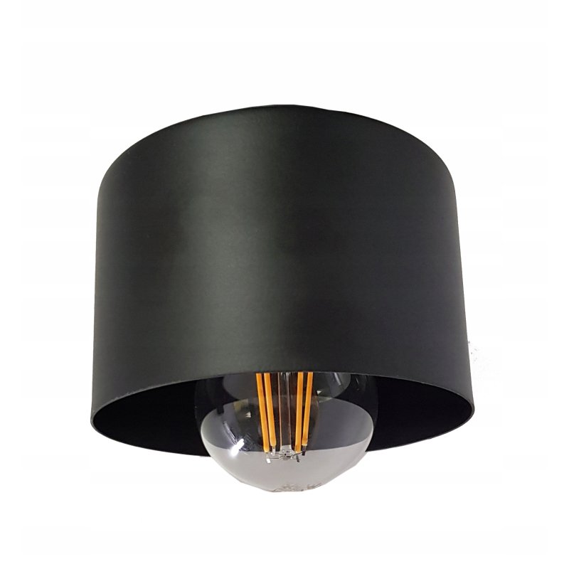 LAMPA KINKIET E27 ścienny stały loft metal KUBEK