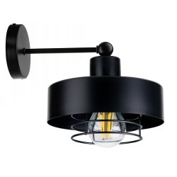 LAMPA KINKIET ścienny stały loft metal KUBEK 20 +