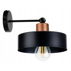 LAMPA KINKIET ścienny stały loft metal KUBEK 20