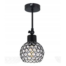 LAMPA KINKIET ścienny ruchomy LOFT Klosz KRYSZTAŁ