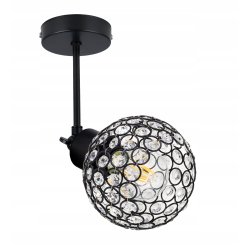 LAMPA KINKIET ścienny ruchomy LOFT Klosz KRYSZTAŁ