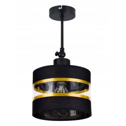LAMPA KINKIET ścienny regulowany LOFT ABAŻUR 20cm