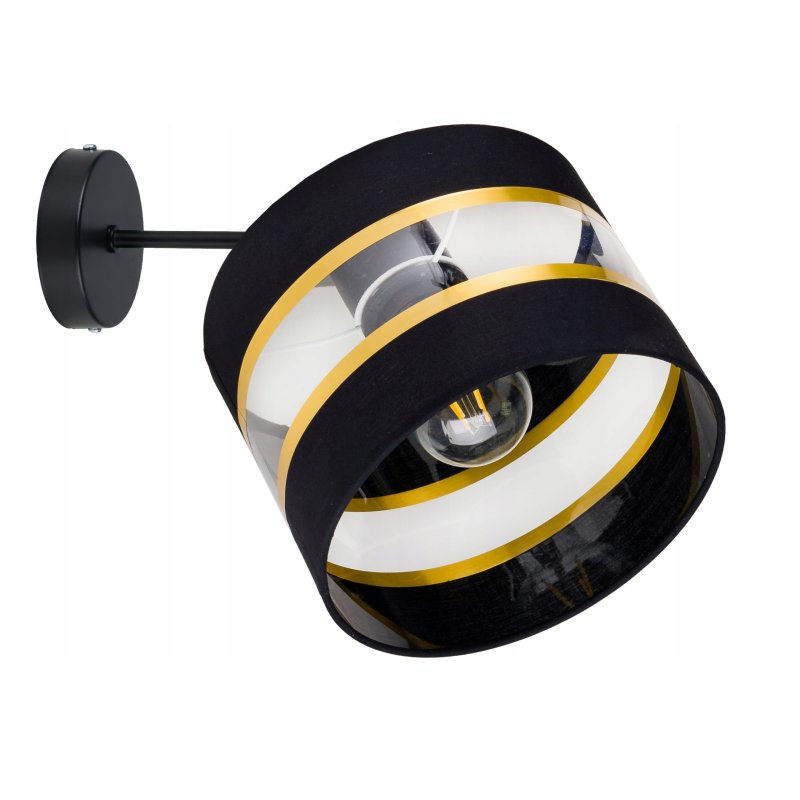 LAMPA KINKIET ścienny regulowany LOFT ABAŻUR 20cm