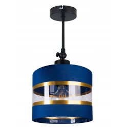 LAMPA KINKIET ścienny regulowany LOFT ABAŻUR 20cm