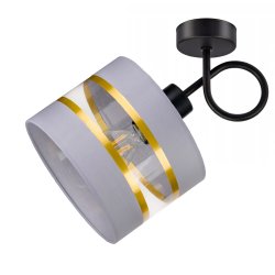LAMPA KINKIET ścienny STAŁY E27 LOFT ABAŻUR 20cm