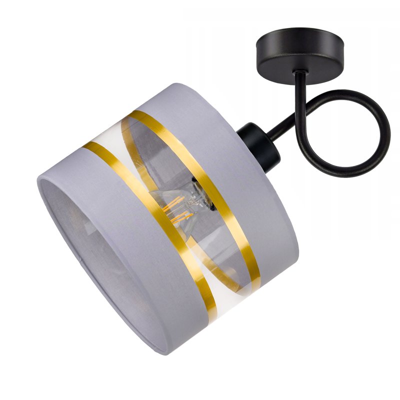 LAMPA KINKIET ścienny STAŁY E27 LOFT ABAŻUR 20cm