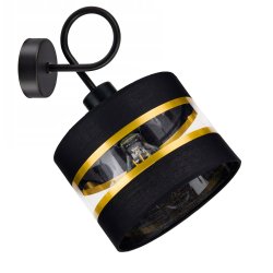 LAMPA KINKIET ścienny STAŁY E27 LOFT ABAŻUR 20cm
