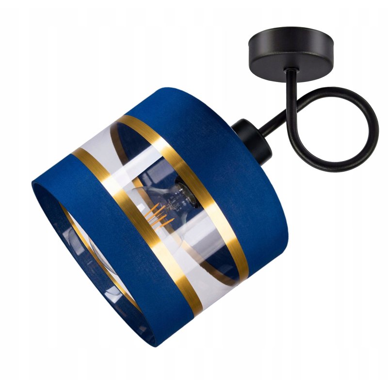 LAMPA KINKIET ścienny STAŁY E27 LOFT ABAŻUR 20cm