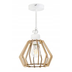 LAMPA KINKIET E27 ścienny regulowany loft Drewno