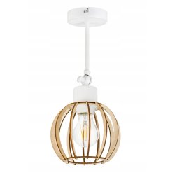 LAMPA KINKIET E27 ścienny regulowany loft Drewno