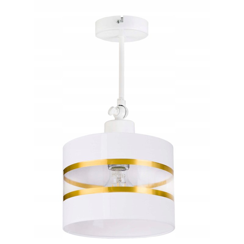 LAMPA KINKIET ścienny regulowany LOFT ABAŻUR 20cm
