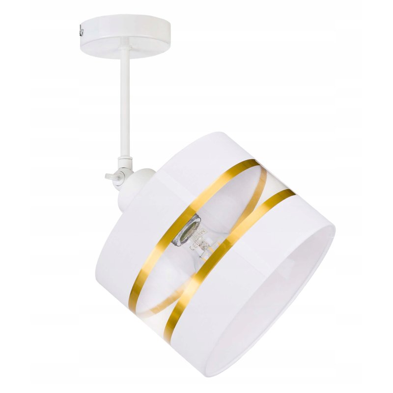 LAMPA KINKIET ścienny regulowany LOFT ABAŻUR 20cm