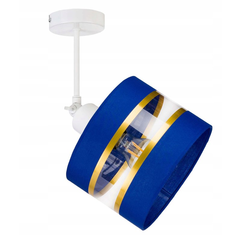 LAMPA KINKIET ścienny regulowany LOFT ABAŻUR 20cm