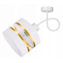 LAMPA KINKIET ścienny STAŁY E27 LOFT ABAŻUR 20cm
