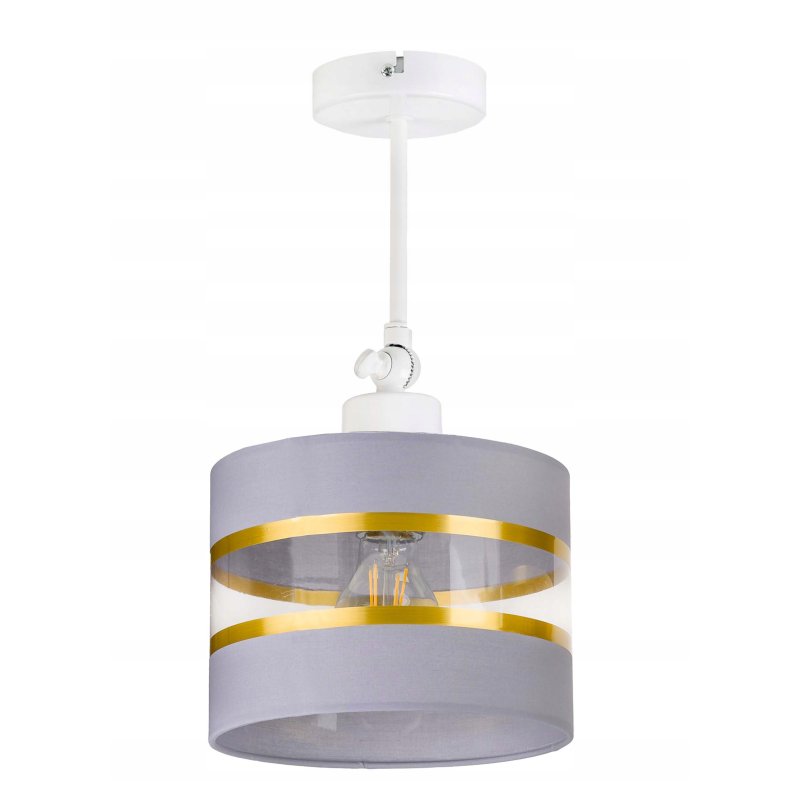 LAMPA KINKIET ścienny regulowany LOFT ABAŻUR 20cm