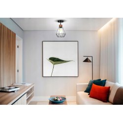 LAMPA KINKIET ŚCIENNY regulowany loft BRYLANT drut