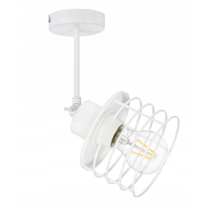 LAMPA KINKIET ŚCIENNY regulowany loft SPRĘŻYNA