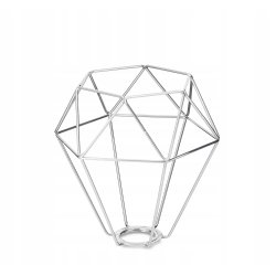 LAMPA KINKIET ścienny ruch loft drut na E27 chrom