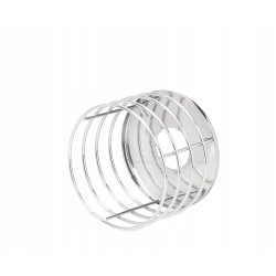 LAMPA KINKIET ścienny stały loft drut na E27 chrom