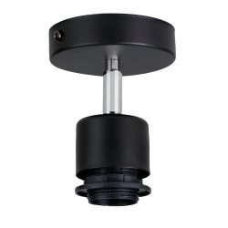 LAMPA czarna kinkiet E27 ścienny ruchomy loft Drewno piramidka eko czarny
