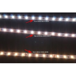 MOCNA 8W/m Taśma LED PREMIUM 2835 300 NW IP20 5m