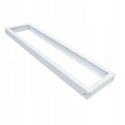 Ramka natynk natynkowa do paneli led 30x120 biała