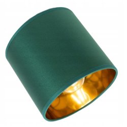 LAMPA KINKIET ścienny regulowany LOFT ABAŻUR złoty