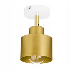 LAMPA KINKIET ścienny regulowany loft metal złoty