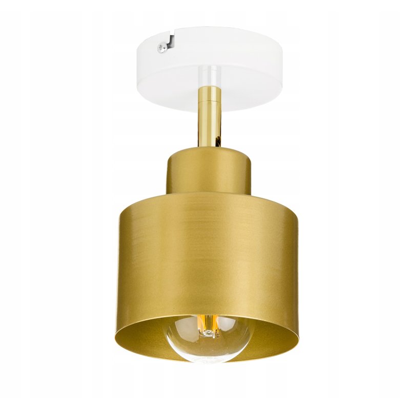 LAMPA KINKIET ścienny regulowany loft metal złoty