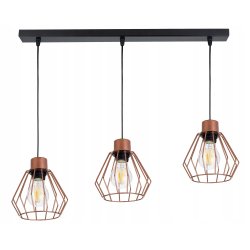 Lampa wisząca zwis żyrandol sufiowa loft brylant 3