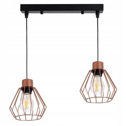 Lampa wisząca zwis żyrandol sufiowa loft brylant 2