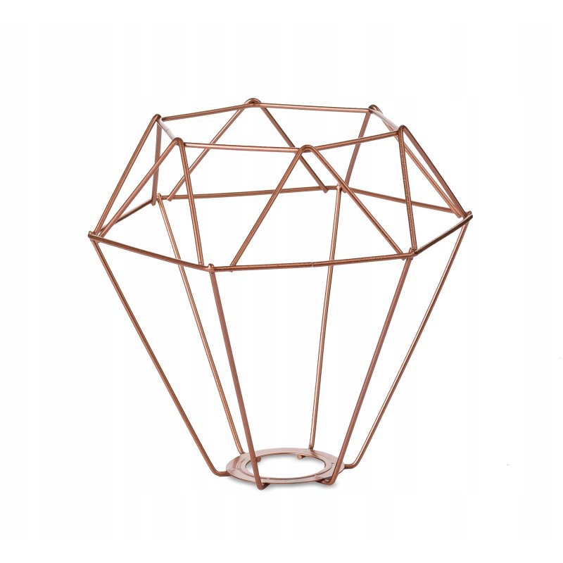 Lampa kinkiet E27 ścienny stały loft drut Diament