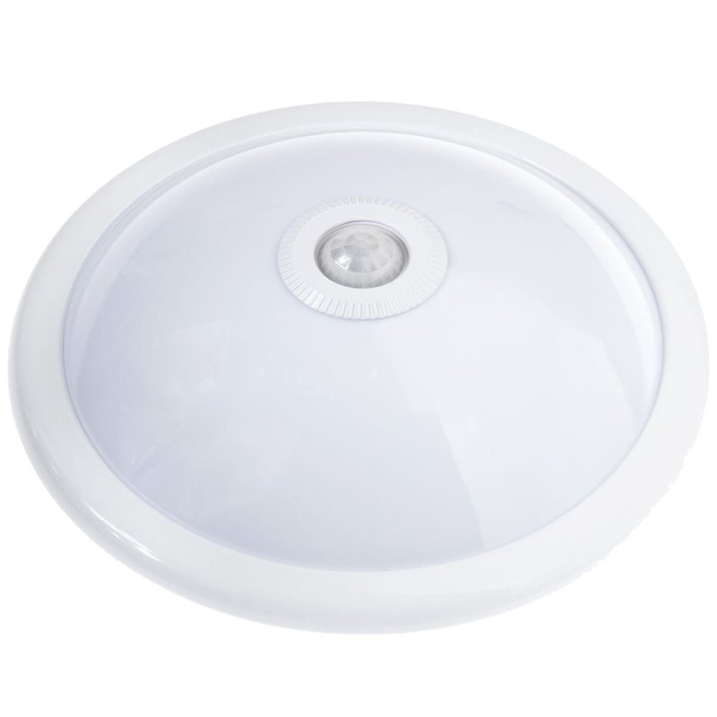 PLAFON lampa OPRAWA na 2 E27 czujnik ruchu PIR 20W