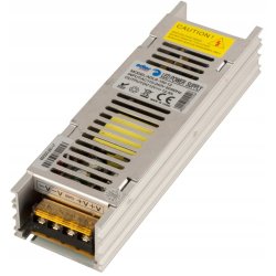 ZASILACZ PREMIUM modułowy 12V 12,5A 150W montażowy slim IP20 CCTV taśm LED