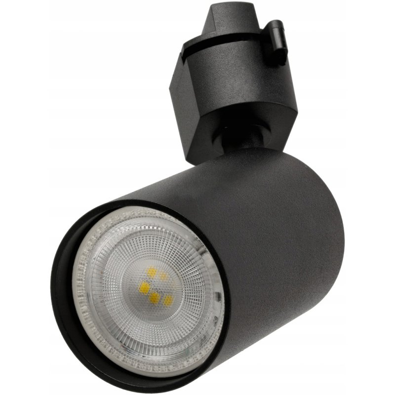 Zestaw 8x SPOT lampa GU10 na szynę 1f SZYNOPRZEWÓD szyna 2m + 2m + narożnik