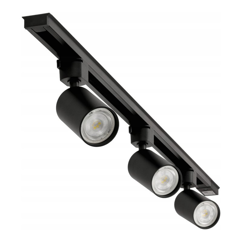 Zestaw 8x SPOT lampa GU10 na szynę 1f SZYNOPRZEWÓD szyna 2m + 2m + narożnik