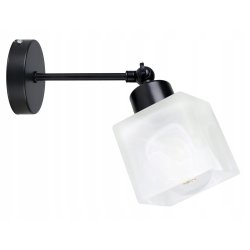 LAMPA KINKIET ścienny ruchomy loft Klosz SZKLANY