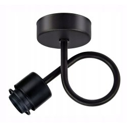 LAMPA sufitowa KINKIET ścienny na E27 stały loft BECZUŁKA 20cm Drewno