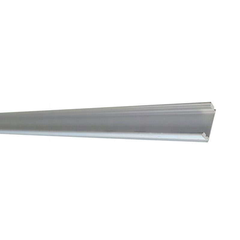 Profil ALUMINIOWY nawierzchniowy ALU srebrny anodowany do taśm LED 2mb