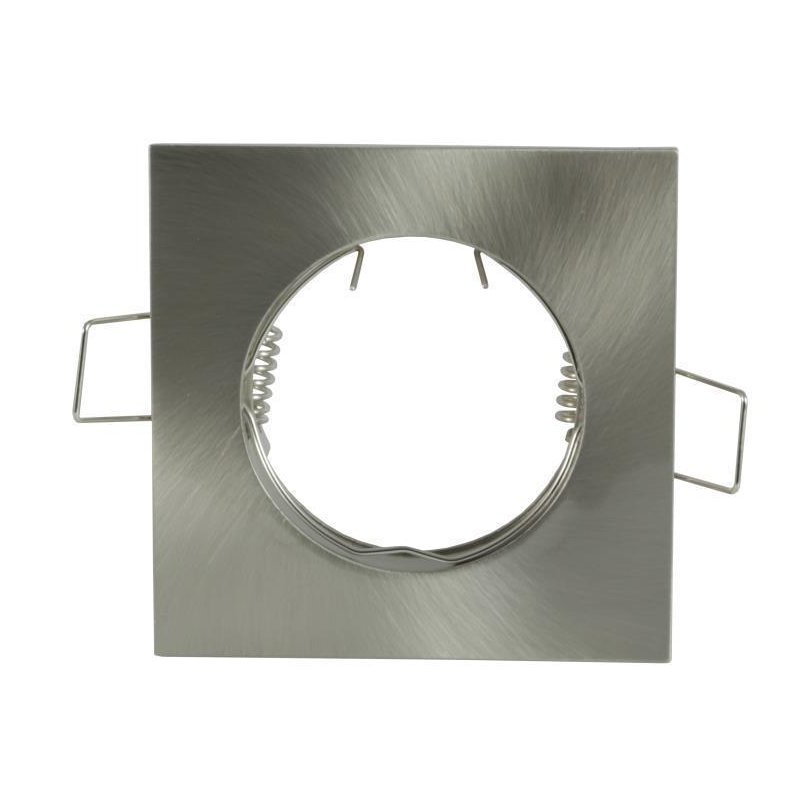 Oprawa sufitowa aluminiowa kwadrat stała na LED + gu10