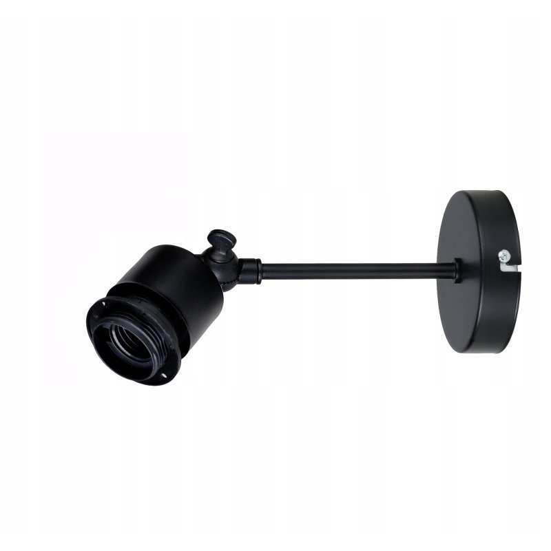 LAMPA sufitowa KINKIET ścienny na E27 ruchomy LOFT szklany KULA clear chrom