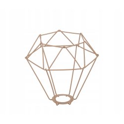 Klosz druciany metalowy METAL do lamp E27 LOFT DIAMNENT KASZMIR beż ecru