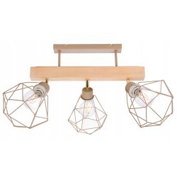 Klosz druciany metalowy METAL do lamp E27 LOFT DIAMNENT KASZMIR beż ecru