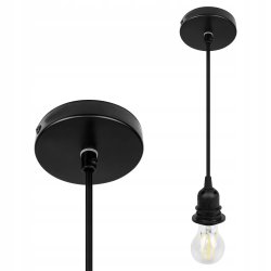 Lampa sufitowa wisząca ZWIS klosz pleciony BOHO jasne drewno na E27 125 cm