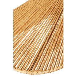 Lampa sufitowa wisząca ZWIS klosz pleciony BOHO jasne drewno na E27 125 cm