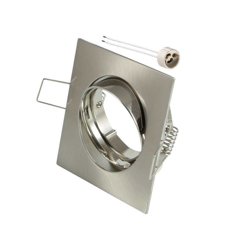 Oprawa aluminiowa kwadrat ruchoma LED gu10 CZE-WA